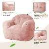 39" Bean Bag Chairs for Adults Kids, Soft Beanbag Sofa Chair High-Density Foam Filled Cozy Bean Bag Couch with Armrests for Living Room Bedroom - 2 of 4