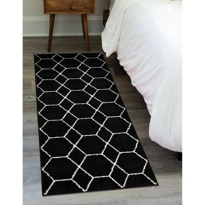 Unique Loom Trellis Frieze Geometric Trellis Indoor Woven Area Rug