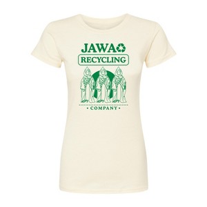 Women's - Star Wars - Jawa Recycling Fitted Graphic T-Shirt - 1 of 3