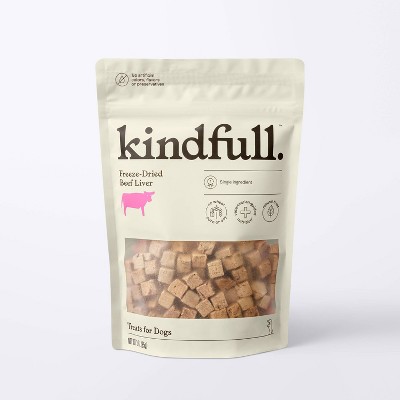 Freeze-dried Dog Treats Beef Liver - 3oz - Kindfull™ : Target