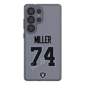 NFL Las Vegas Raiders Players Game Tactic Clear Cell Phone Case for Samsung Galaxy - 1 of 4