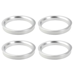 Unique Bargains Aluminium Alloy Car Hub Centric Rings Wheel Bore Center Spacer OD 71.5mm 4 Pcs - 1 of 4