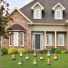 Big Dot of Happiness Gnome Birthday- Gnome Lawn Decorations - Outdoor Happy Birthday Party Yard Decorations - 10 Piece - 2 of 4