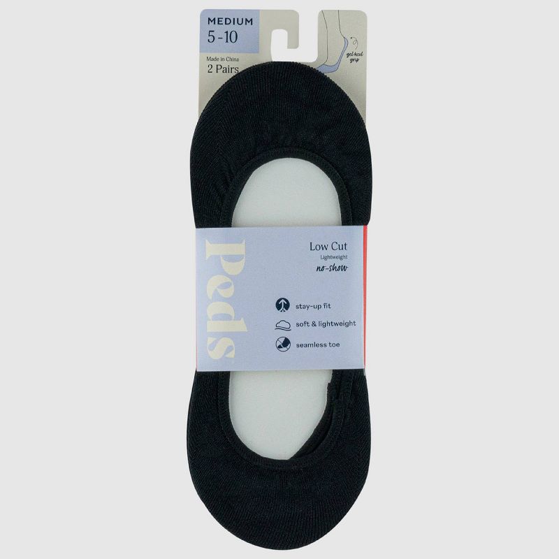 Peds Women's 2pk Microfiber Liner Socks 5-10, 3 of 8