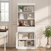 70" Tall Kitchen Pantry Cabinet - with Drawer & Glass Doors, Floor Cabinet for Office, Living Room, Dining Room, Entryway, Bathroom - 2 of 4