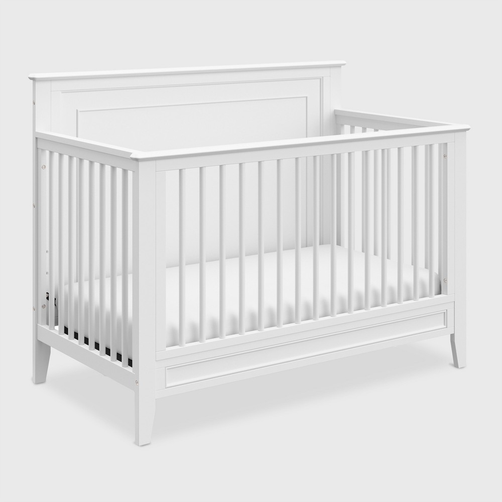 Storkcraft Solstice 4-in-1 Convertible Crib - White