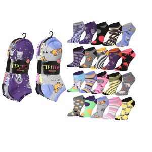 Women's Midnight Colorful Low Cut Socks - 20 Pairs - 1 of 4