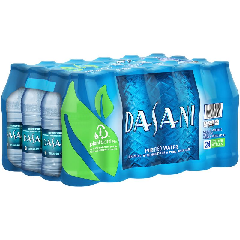 Dasani Purified Water - 24pk/16.9 fl oz Bottles, 4 of 8