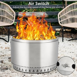 Stove Bonfire, Smokeless Fire Pit, Wood Burning Fireplaces - 1 of 4