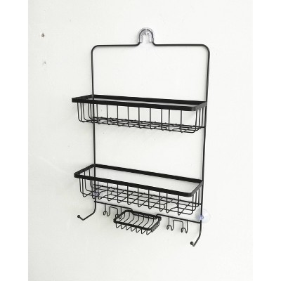 Large Bathroom Shower Caddy Black - Made By Design™