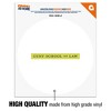 CUNY School of Law Secondary Logo Automotive Car Window Locker Circle Bumper Sticker - 3 of 4