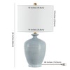 Hanron Table Lamp - Blue - Safavieh. - 3 of 3