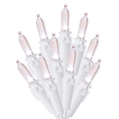 Celebrations LED Mini Warm White 100 ct White Wire String Christmas Lights 24.5 ft. (Case of 12)