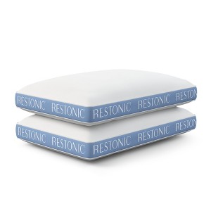 Christopher Knight Home Billow Modern Tempadvantage Twin Pack Bed Pillows by Restonic (Set of 2) - 1 of 4