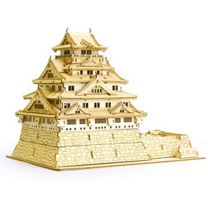 3D DIY Puzzle: Osaka Castle wa-gu-mi - 233pcs - 1 of 4
