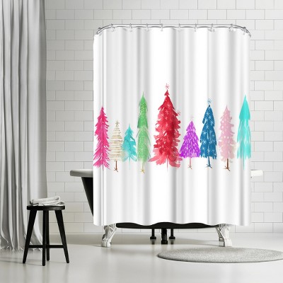 Merry And Bright by PI Creative Holiday Collection Shower Curtain - Americanflat