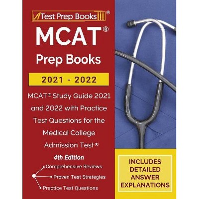 MCAT Prep Books 2021-2022 - by  Tpb Publishing (Paperback)