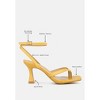 Celty Ankle Strap Spool Heel Sandals - 4 of 4