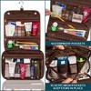 PAVILIA Hanging Toiletry Bag Women Men, Foldable Large Travel Cosmetic Organizer, Water Resistant Makeup Toiletries Essentials Kit - 4 of 4