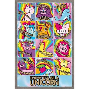 Trends International Ellie Ripberger - Unicreatures Framed Wall Poster Prints - 1 of 4
