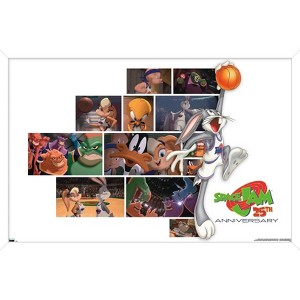 Trends International Space Jam - 25th Collage Framed Wall Poster Prints - 1 of 4