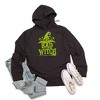 Simply Sage Market Women's Graphic Hoodie Bad Witch Broom Puff Print - 3 of 4
