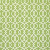 Green Lattice Damask Reversible Chair Pad (Set Of 2) (16"X15.5") - Pillow Perfect: Weather-Resistant, Tufted with Ties - 2 of 2