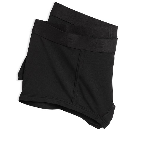 Tomboyx Boy Short Underwear, Modal Stretch Comfortable Boxer Briefs,  (xs-4x), Black Xx Large : Target