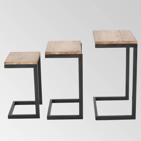 Nesting Tables Tohono Nesting Tables Antique Firwood (set Of 3) - Christopher Knight Home  : Target