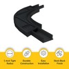 Brixwell 90-1137 Radius Screen Corner 2-3/4" Width 1" Radius Black - 3 of 4