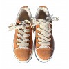 Women's Wo Furry Lace Up Low Top Sneakers - Mars Sky Shoes - 2 of 4
