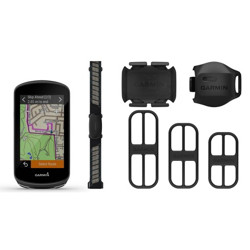 Garmin Edge 1030 Plus Advanced GPS Bike Computer Bundle - Black
