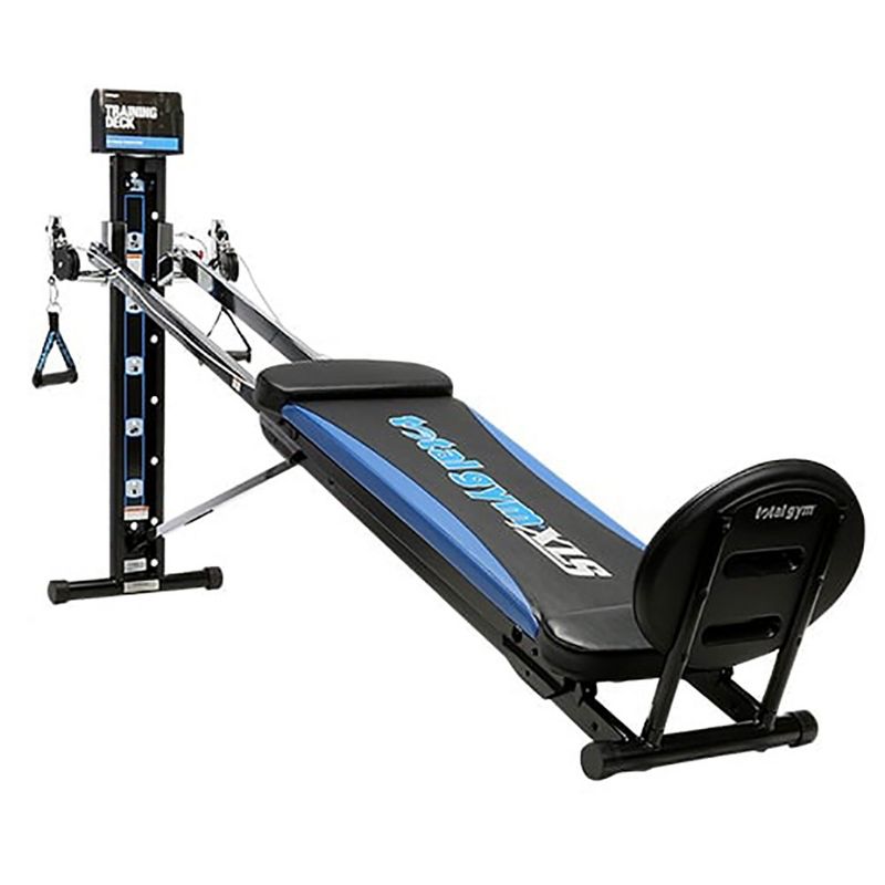 Total Gym XLS Men's and Women's Universal Total Body Home Gym Workout Machine with Ab Crunch Bench, Wing Attachment, Exercise Chart, and Training Deck, 1 of 7