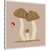 Amanti Art Matsutake Mushroom Family by Vision Grasp Art Canvas Wall Art Print Framed 22 x 22-in. - 3 of 4