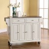 Full Size Stainless Steel Top Kitchen Cart - Crosley - image 2 of 4