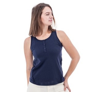 Aventura Clothing Women's Clemente Henley Tank Top - 1 of 4