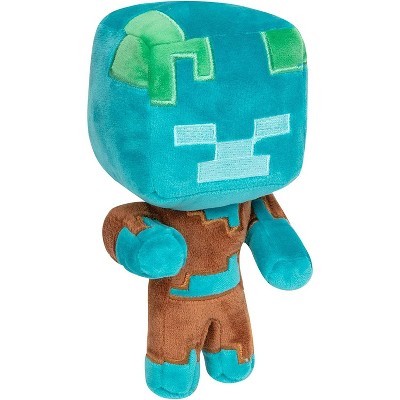 JINX Inc. Minecraft Happy Explorer Series 7 Inch Plush | Drowned