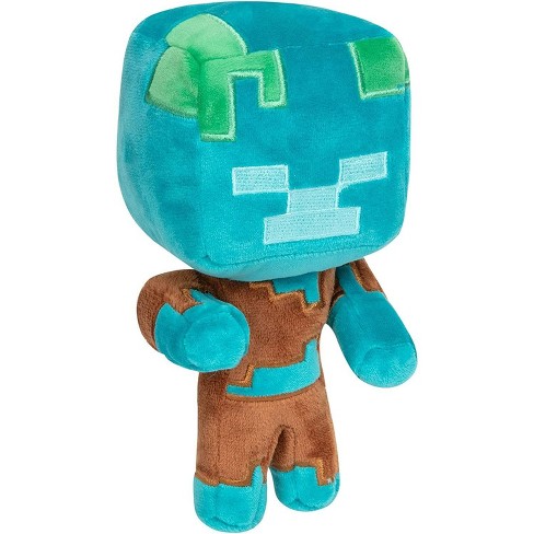 Jinx Inc Minecraft Happy Explorer Series 7 Inch Plush Drowned Target