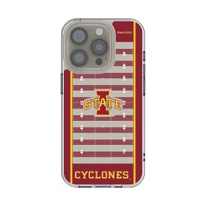 NCAA Big 12 Universities Field Clear Cell Phone Case for Apple iPhone - 1 of 4