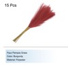 Unique Bargains Wedding Decoration Fake Artificial Pampas Grass 15 Pcs - 3 of 3