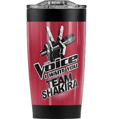 The Voice Team Shakira Steel Tumbler 20oz Coffee Travel Mug