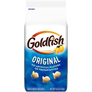 Goldfish Original Crackers Snack Crackers Bag - 6.6oz - 1 of 4