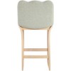 Meridian Furniture,Shaw Chenille Fabric Upholstered Counter Stool - 3 of 4