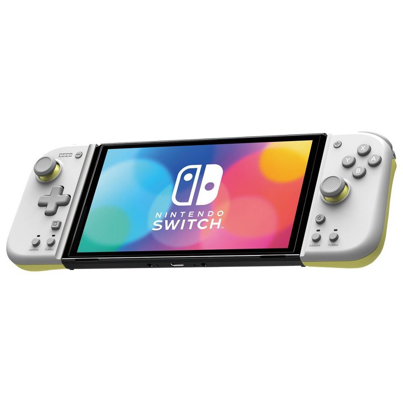 Hori Split Pad Compact for Nintendo Switch - Gray/Yellow, 3 of 7