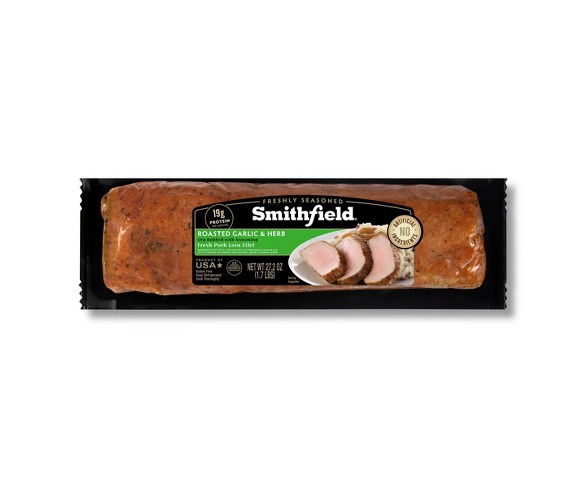 Smithfield Roasted Garlic & Herb Pork Loin Filet - 27.2oz