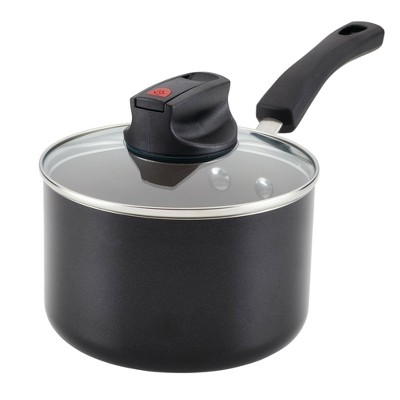 Greenpan Valencia Pro 2qt Saucepan With Lid Black : Target