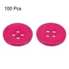 Unique Bargains Resin DIY Craft Flat 4-Hole Sewing Buttons 100 Pcs - 3 of 4