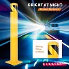 Safety Bollard, 4.5 Inch Diameter Steel Pipe Safety Bollard Post, Yellow Steel Bollard, Steel Safety , Perfect for Traffic-Sensitive Area - 2 of 4