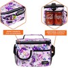 OPUX Large Insulated Lunch Bag Men Women, Leakproof Thermal Reusable Soft Cooler Tote Work School Adult Kid Boy Girl - 4 of 4