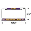 Western Illinois University Alumni Full Size Standard License Plate Metal Frame - 4 of 4